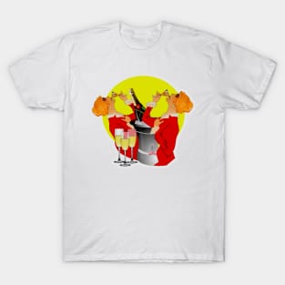 Drink with blonde girl T-Shirt
